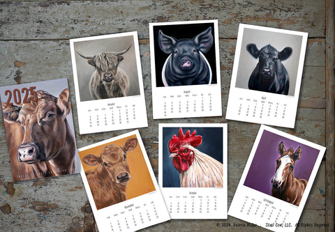 2025 Steel Cow™ Calendars