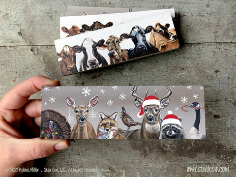 "Deer Friends"™ Christmas magnet