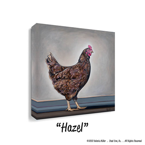 Hazel 12"x12" Canvas Print