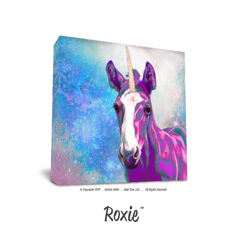 Roxie 12"x12" Canvas Print