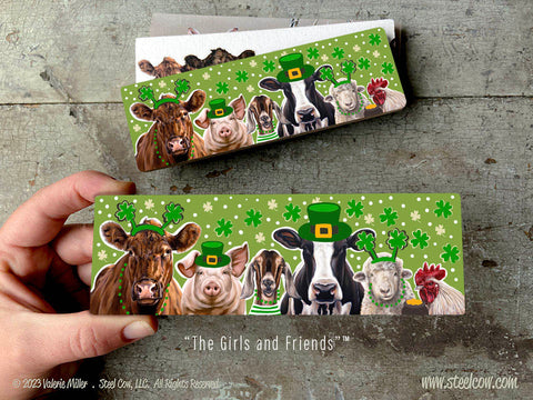 St.Patrick's long magnets (3 images to choose from)