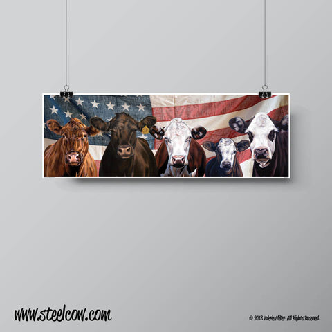 "Beefy Babes"™ Americowna Collection™ Paper Print