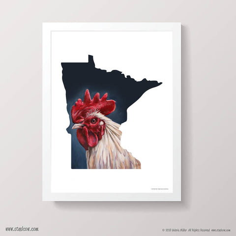 "Jeff, Minnesota"™ Paper Print